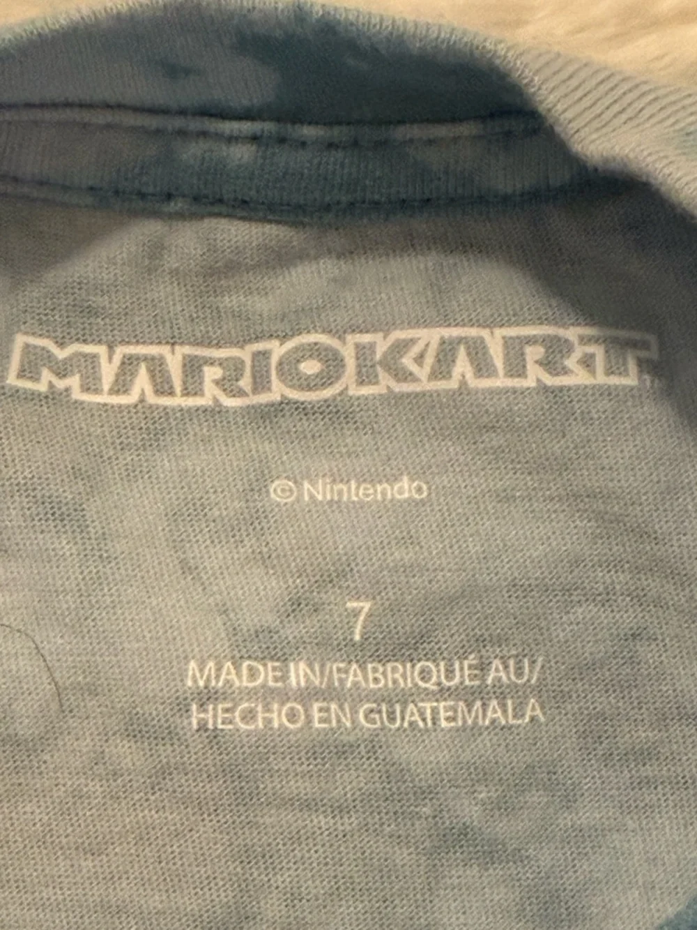 Mario Kart Boys Long Sleeve Tee